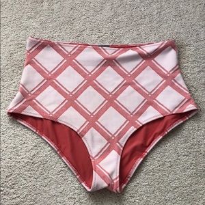 Artie Swim bathing suit bottoms L high rise